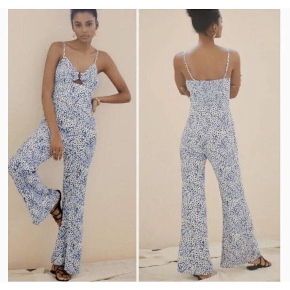 Anthropologie Anthropologie Hutch Ditsy Floral Jumpsuit
